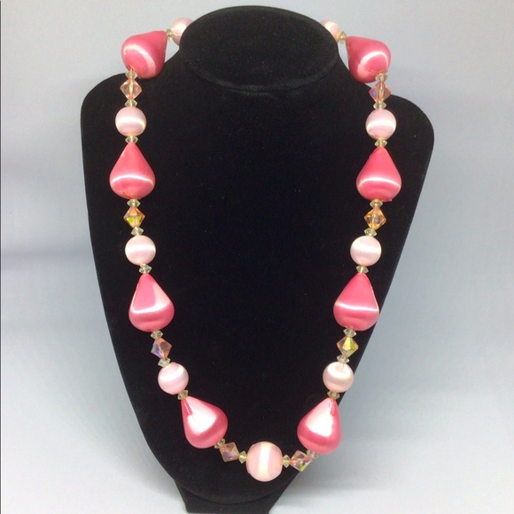 Vintage 1940’s Women’s 11in Ornate Necklace - Picture 1 of 4